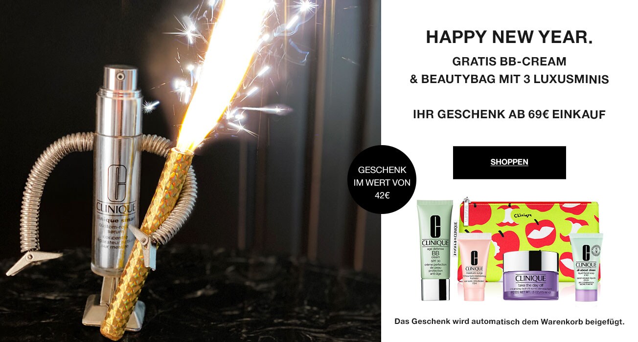 GRATIS BB-CREAM & BEAUTYBAG MIT 3 LUXUSMINIS