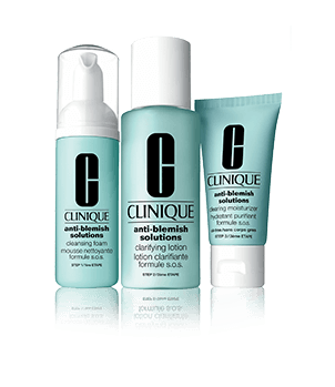 Anti-Blemish Solutions 3-Phasen-Systempflege Set