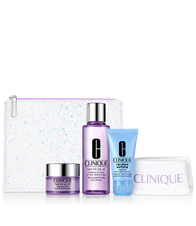 Cleansing by Clinique<br><font color=#fe6cb5>Im Wert von über 40€.</font>