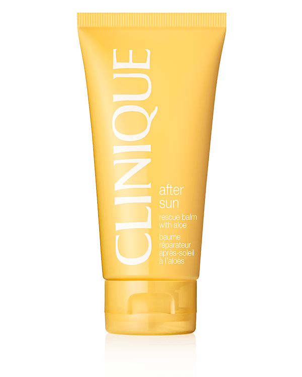 After Sun Rescue Balm with Aloe, Intensiv feuchtigkeitsspendender, erfrischender After-Sun-Balm mit Aloe Vera.