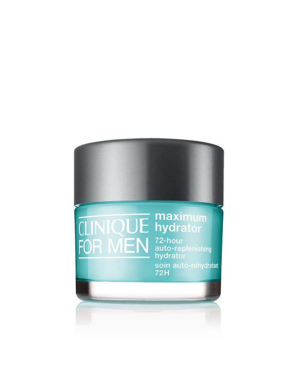 Clinique For Men Maximum Hydrator 72-Hour Auto-Replenishing Hydrator, Eine leichte, ölfreie und erfrischende Gel-Creme, die der Haut einen Feuchtigkeitsboost gibt.