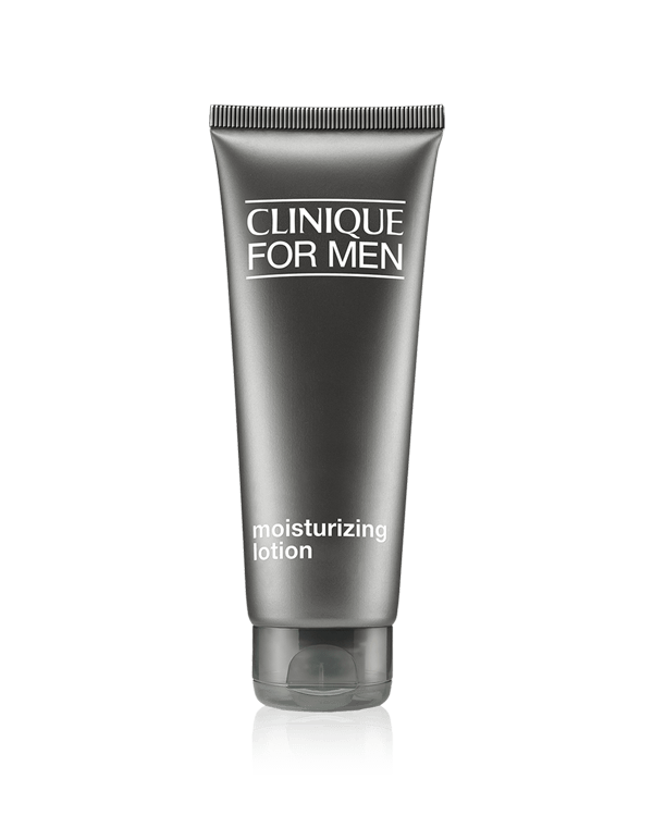 Clinique for Men™ Moisturizing Lotion, Spendet den ganzen Tag Feuchtigkeit. Für normale bis trockene Haut.