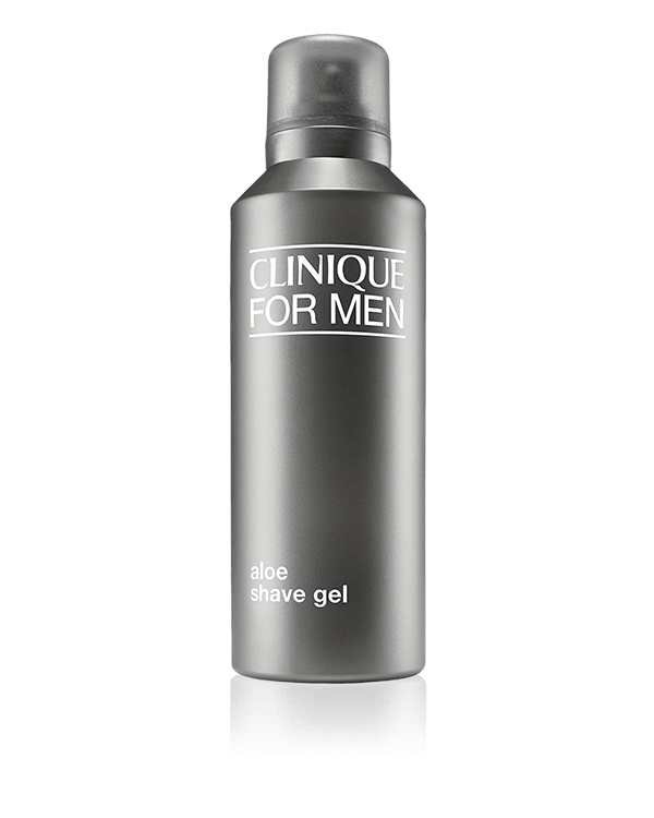 Clinique for Men™ Aloe Shave Gel, Macht Ihren Bart geschmeidiger - für eine sanfte, exakte Rasur.