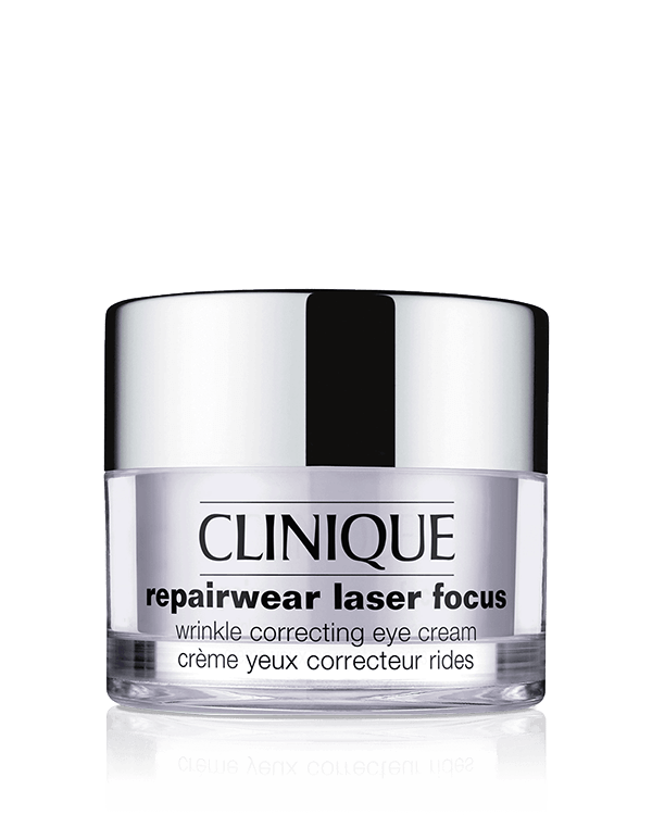 Repairwear Laser Focus™ Wrinkle Correcting Eye Cream, Wirksame Augencreme, die das Erscheinungsbild von Falten sichtbar reduziert.