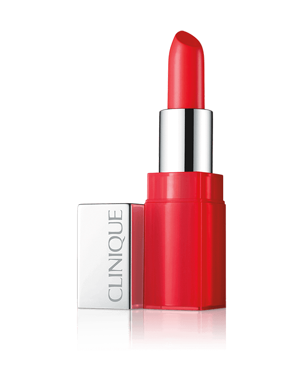 Clinique Pop™ Glaze Sheer Lip Colour + Primer, Ein luxuriöser, seidiger Lippenstift und Primer. Pflegt die Lippen, verleiht ein angenehmes Gefühl und einen zarten Farbton.